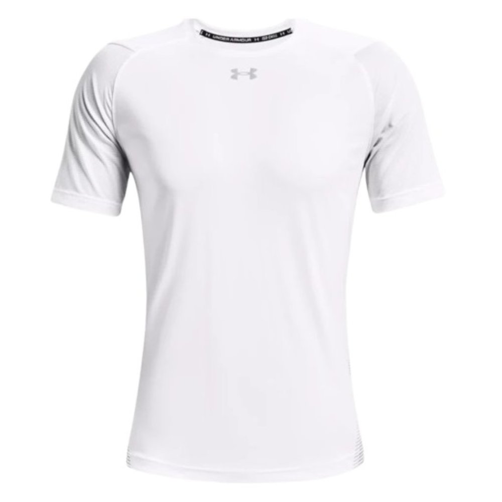 Men's White Under Armour Iso-Chill Training T-Shirt